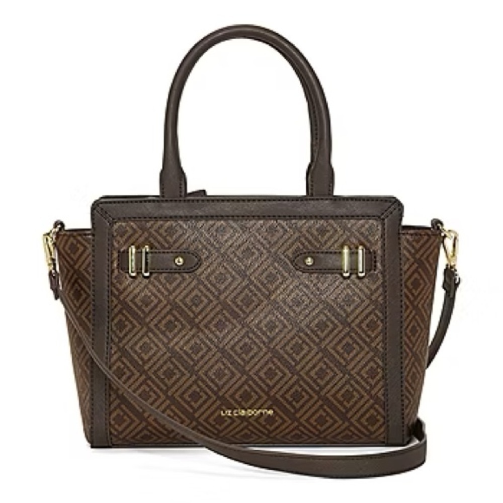 Liz Claiborne Mini Tuxedo Tote Bag